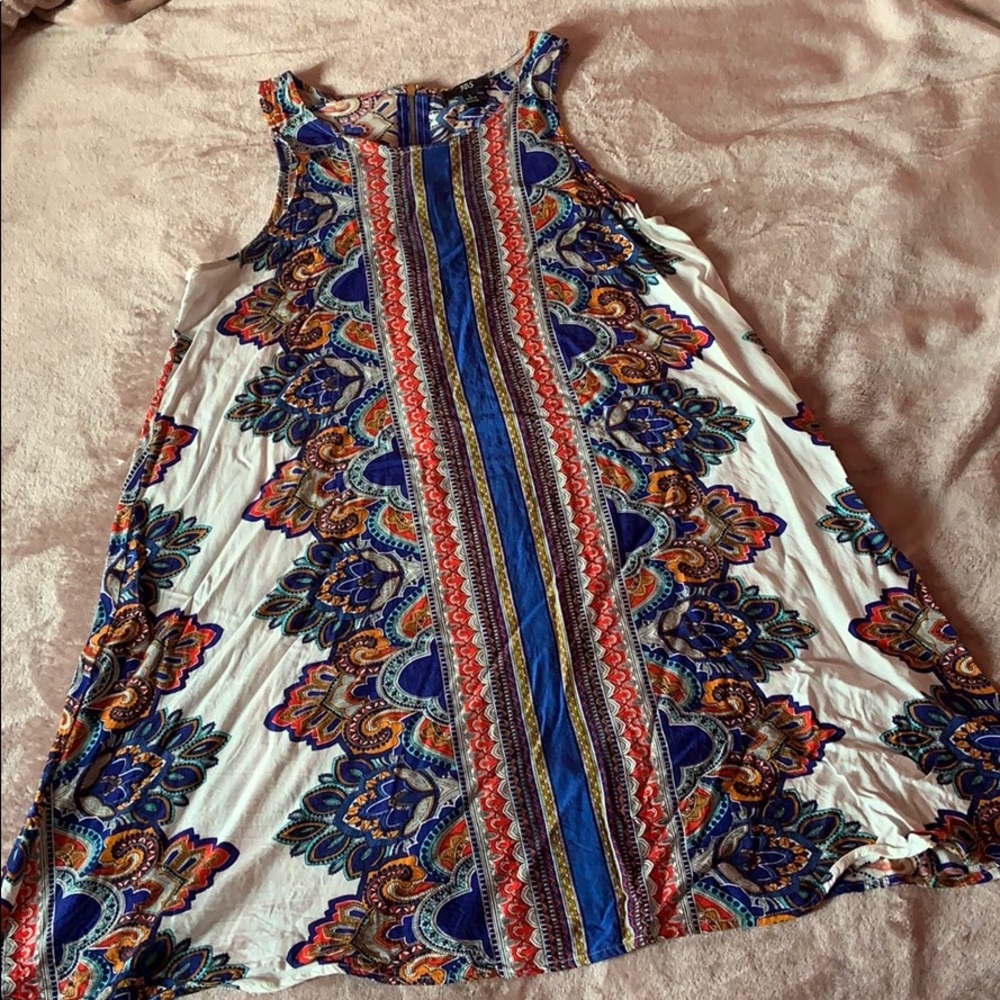 Aztec print dress👗